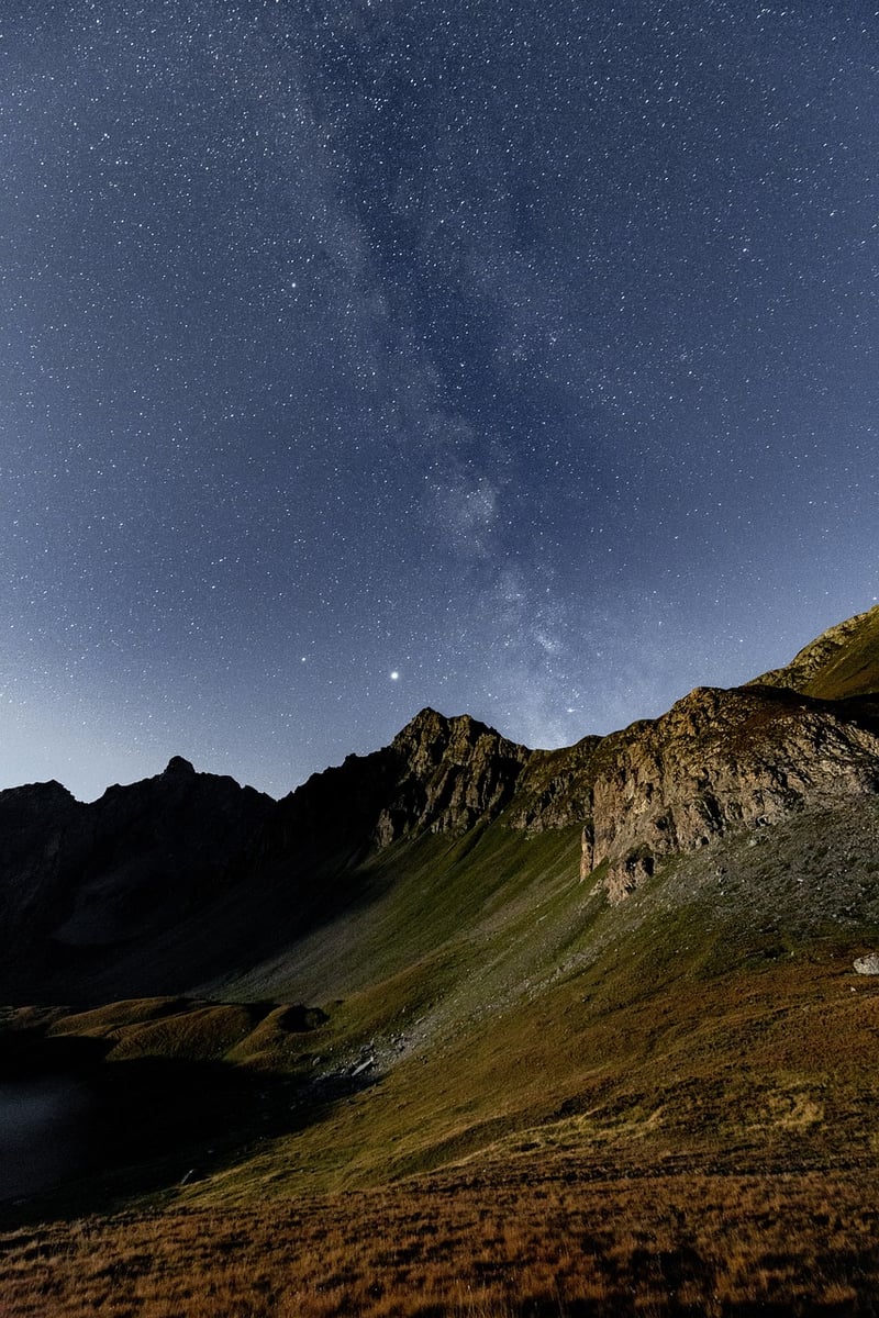 Milky Way Galaxy Night Sky